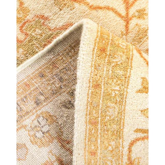 Mogul Collection Hand-Knotted Area Rug - Ivory 4' 1" x 6' 2" For Sale In New York - Image 6 of 9