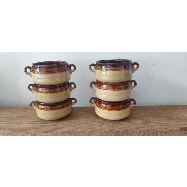 Large French Provincial Ceramic Coffee and Soup Service, 1970s, Set of 26 For Sale - Image 15 of 18