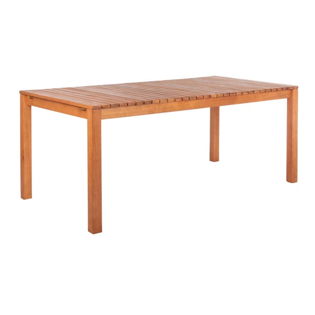 Brown Marson Dining Table, Natural For Sale - Image 8 of 9