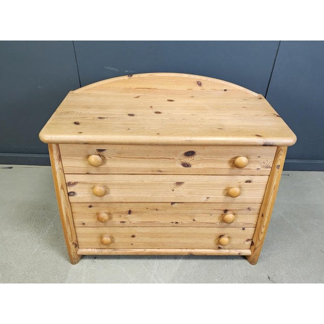 Scandinavian Pine Chest of Drawers, 1980s For Sale - Image 14 of 15