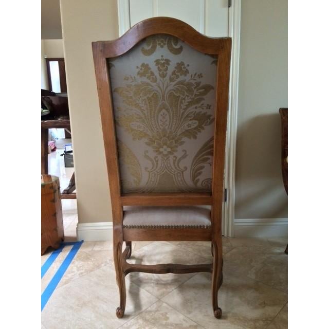 Taupe William Switzer French Louis XV Dining Chairs - Set of Twelve (10 Side Chairs + Host Armchairs) For Sale - Image 8 of 13