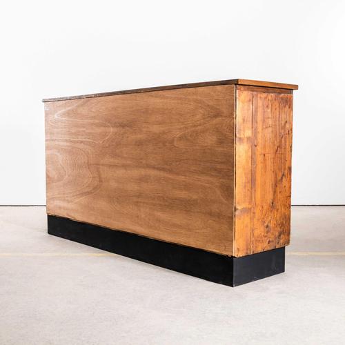 1930s Small Oak Apothecary with 16 Drawers, 1930s For Sale - Image 5 of 10