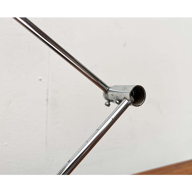 Black Mid-Century Modern Swiss Type 60 Minimalist Table Lamp by Rosemarie and Rico Baltensweiler for Baltensweiler, 1960s For Sale - Image 8 of 18