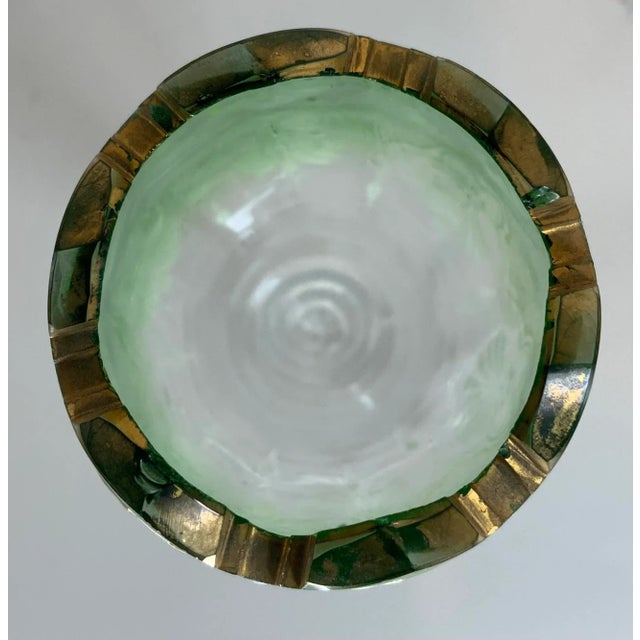 Antique Bohemian Enameled Vase For Sale In Providence - Image 6 of 12