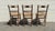 American Vintage Rush Seat Spindle Back Side Chairs Set of 3 For Sale - Image 3 of 10