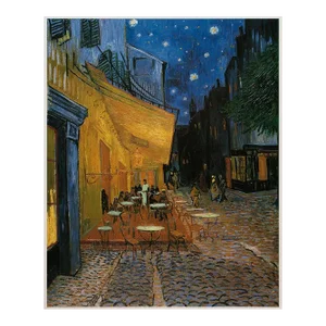 2008 After Van Gogh "The Cafe Terrace on the Place Du Forum in Aries", First Edition German Poster