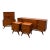 Mid Century Modern Bedroom Set. Gentleman's Chest, Lowboy Dresser & Nightstands. Vintage Mid-Century Modern. For Sale