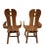 Brutalist Oak Dining Room Chairs from Kunstmeubelen de Puydt, Belgium, 1970s, Set of 6 For Sale - Image 10 of 16