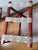 Vintage Mid-Century Scheibe Boston Folding Luggage Racks With Floral Tapestry – Pair For Sale - Image 9 of 12