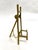 1940s Vintage Brass Faux Bamboo Picture Easel For Sale - Image 5 of 6