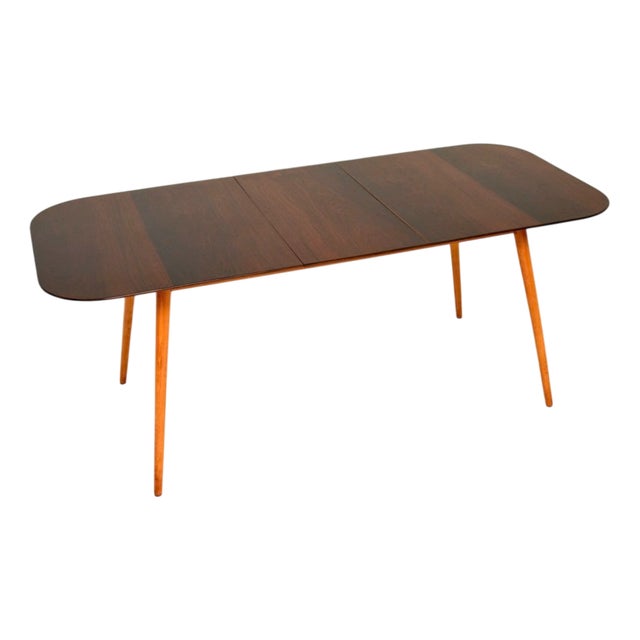 Vintage Extending Dining Table, 1950 For Sale