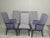 Set of 6 Henredon Montaigne Mocha Newly Upholsteted Dining Chairs. Gracefully Curved Arms Soften the Lines of this...
