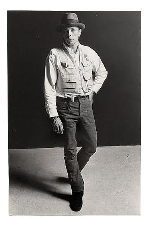 Elisabetta Catalano, Joseph Beuys, 1973, Silver Gelatin Print