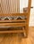 Apricot Vintage Stickley Mission Bench W/ Upholstered Seat For Sale - Image 8 of 11