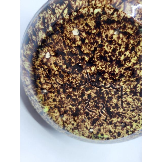 Vintage Ceramic Vase from Accolay, France, 1960 For Sale - Image 10 of 14