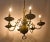 2000 - 2009 Antique Flemish Bronze Chandelier, 1800 For Sale - Image 5 of 9