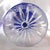 Blue 1980s Pair of Ajka Blue Cut to Clear Crystal Stemware For Sale - Image 8 of 9