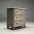 Gustavian (Swedish) Gustavian, Swedish Commode, Grey Paint Distressed, Brass, Sweden, 1930s For Sale - Image 3 of 12