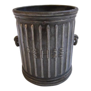 Victorian Silverplate Ash Holder For Sale