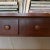 1990s Rustic Brown Console Table With Drawers For Sale - Image 11 of 11