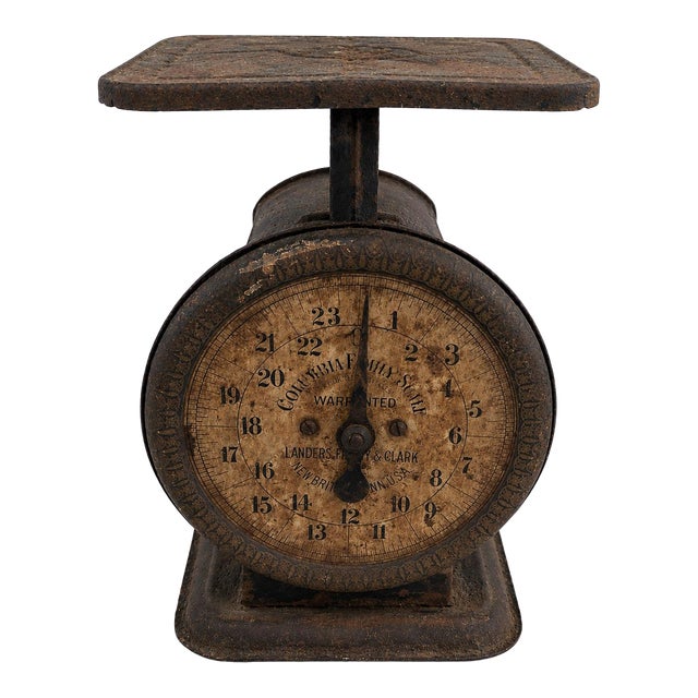 Early 20th Century Landers, Frary & Clark Family Scale For Sale