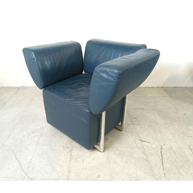 Animal Skin Postmodern Clou Sofa from Cor, 1990s, Set of 5 For Sale - Image 7 of 13