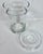 Contemporary Vintage Blown Clear Glass 2 Pce. Champagne/Wine Cooler With Removable Collar For Sale - Image 3 of 11