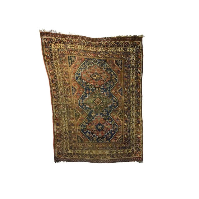 Mid-Century Modern Hand Knotted Rug For Sale - Image 6 of 6