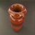 Opaque Pompeiian red glass vase, Italian 1960s For Sale - Image 12 of 18