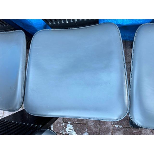 Italian Modern Dining Chairs Signed Pietro Costantini, 1980s, Set of 5 For Sale - Image 11 of 13