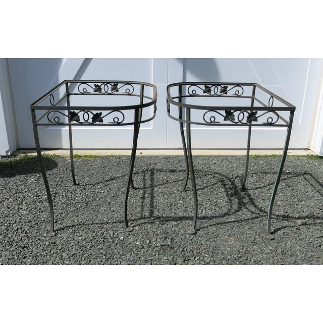 Vintage Salterini attributed Mt. Vernon Demi Lunes a Pair. Hard to find and can be combined with the table in my other...