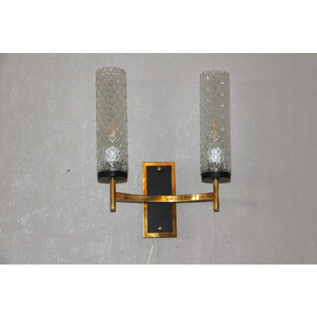 Mid-Century Modern Mid-Century French Sconces, Set of 2 For Sale - Image 3 of 14