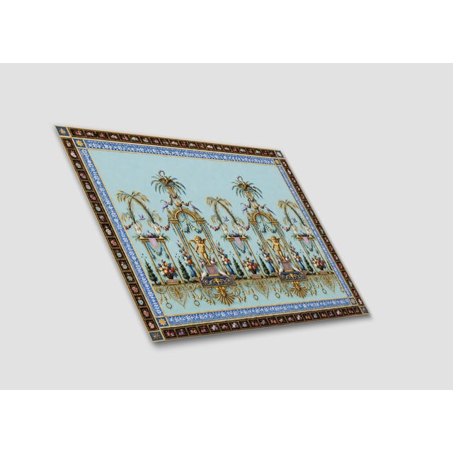 Not Yet Made - Made To Order Atelier Aria Lumae Palais De Versailles Arabesque Neoclassical Grand Palace Scale Statement Panel Print For Sale - Image 5 of 15
