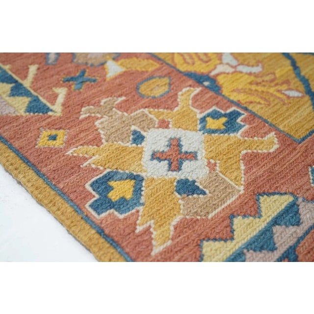 Early 21st Century Sumak Rug 4'1'' X 6'1'' For Sale - Image 5 of 10