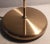 Vintage Brass Colored Swiveling Table Lamp For Sale - Image 3 of 8