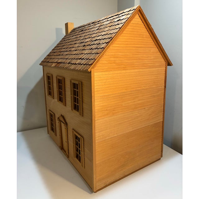 American Vintage Wooden Dollhouse For Sale - Image 3 of 12