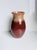 Hand-Thrown Studio Ceramic Vase with Beige Flow Glaze on Reddish-Brown Glossy Glaze, Germany, 1960s For Sale - Image 15 of 15