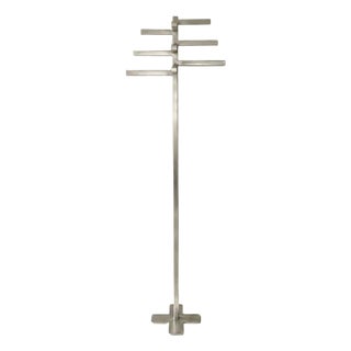 All Directions Coat Hanger in Stainless Steel by Metalmorphosis Studio For Sale