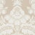 Contemporary Schumacher Simone Damask Wallpaper in Stone For Sale - Image 3 of 4