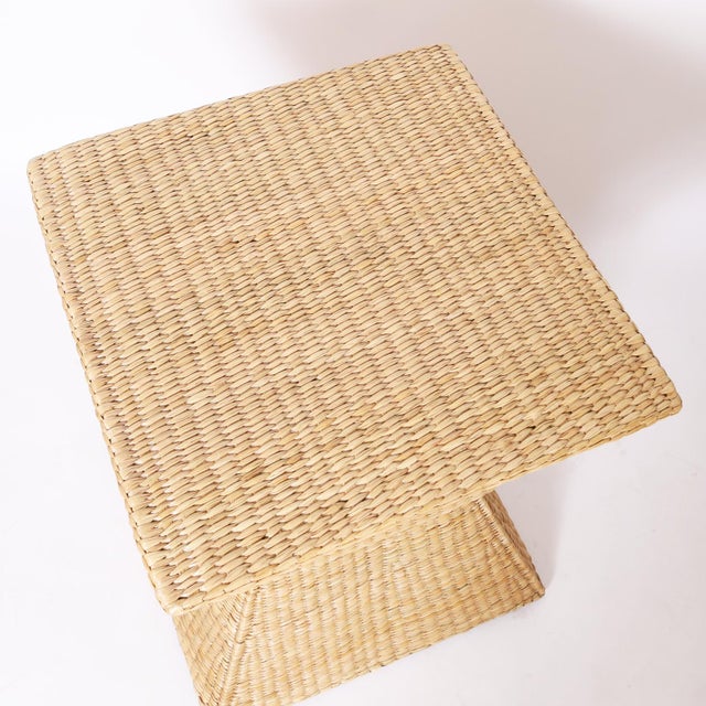 Pair of Mid Century Style Sheaf of Wheat Stands For Sale In West Palm - Image 6 of 9