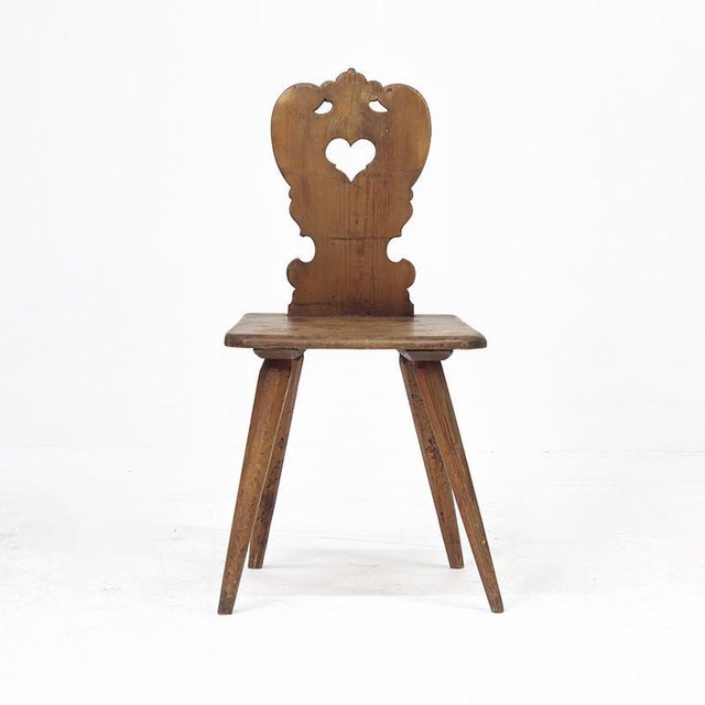 Rustic Farmhouse Primitive Wabi-Sabi Mountain Chair For Sale - Image 6 of 9