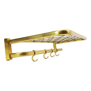 Art Deco Wall Coat Rack, 1960s For Sale