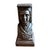 Late 19th Century Gothic Revival Figural Chenets in Cast Iron, 1890, Set of 2 For Sale - Image 5 of 7