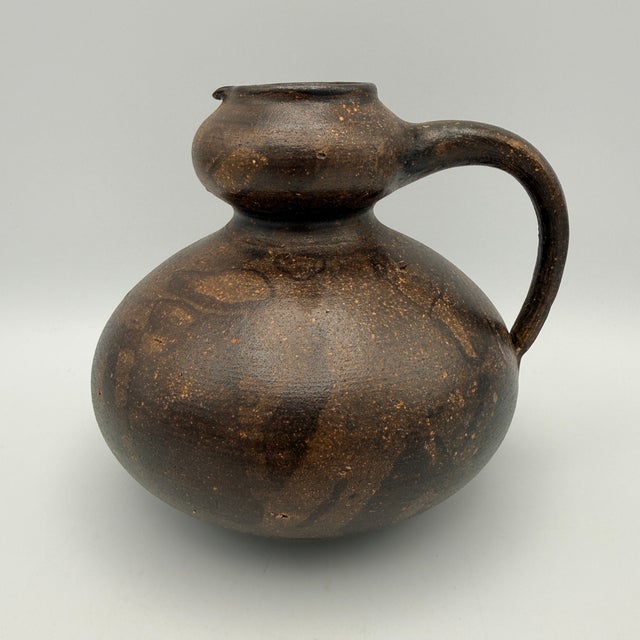Vintage Studio Ceramic Jug by Gerhard Liebenthron, 1981 For Sale - Image 10 of 10