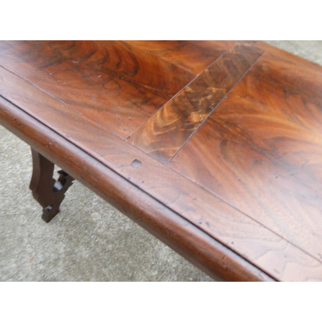 Spanish Early Console in European Walnut / Spanish For Sale - Image 3 of 10