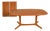 Danish Mid-Century Teak Expandable Dining Table For Sale