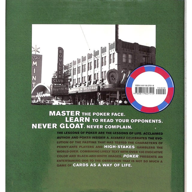 "Poker Bets, Bluffs, and Bad Beats" 2001 Alvarez, A. For Sale - Image 4 of 12