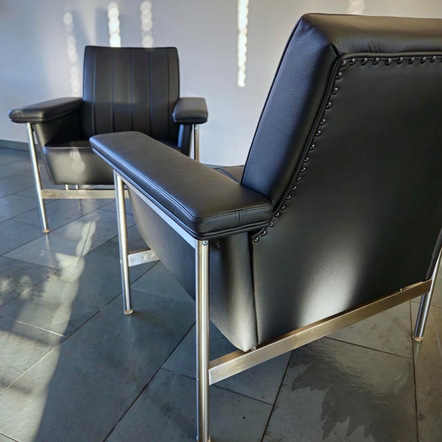 Mid-Century Modern Armchairs by Sven Ivar Dysthe for Dokka-Møbler, 1962, Set of 2 For Sale - Image 3 of 9