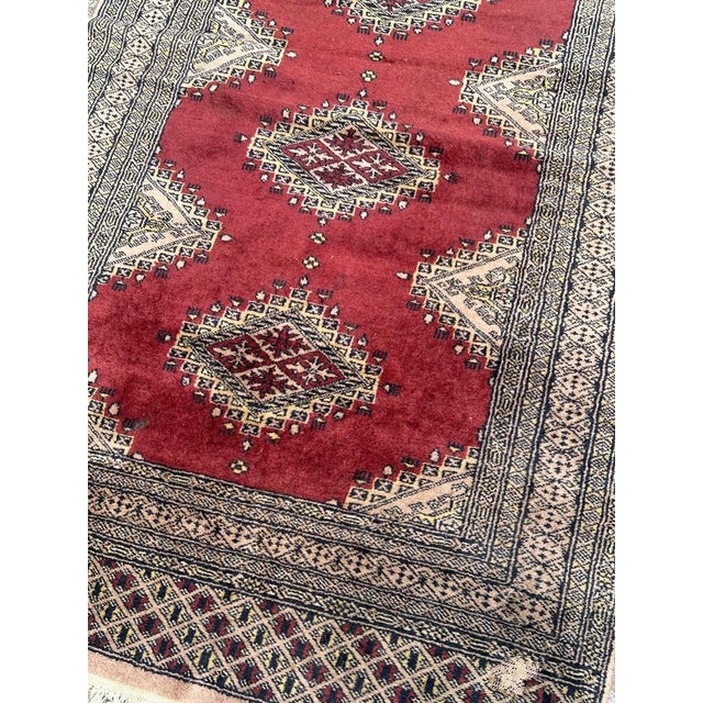 Small Vintage Pakistani Rug, 1980s For Sale - Image 16 of 18