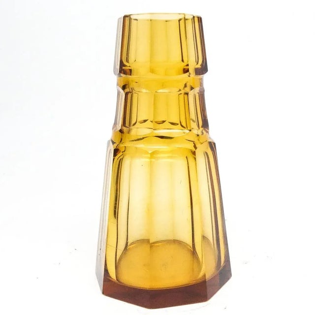 Art Deco Vase from Moser, Former Czechoslovakia, 1930s For Sale - Image 10 of 10